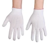 Wholesale of 13-needle nylon glove core polyester labor protection gloves, thin white nylon gloves from the source factory Item Picture